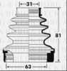 BORG & BECK BCB2889 Bellow, driveshaft